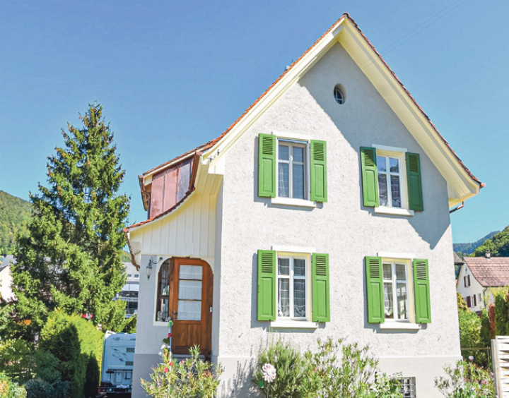 Ein neuer Anstrich lässt jedes Haus besser aussehen 
und trägt zum Erhalt der Fassade bei.
Bild zvg