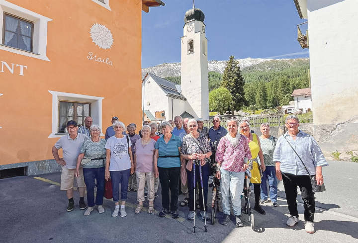 Die Reise ins Münstertal bildete den würdigen Schlusspunkt der 50-jährigen Geschichte des Gemischten Chors Zunzgen.
Bild zvg