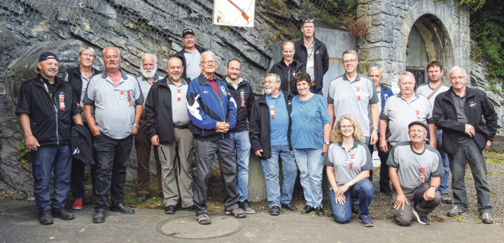 Lachende Gesichter im Schützenverein Niederdorf-Lampenberg. Bild zvg