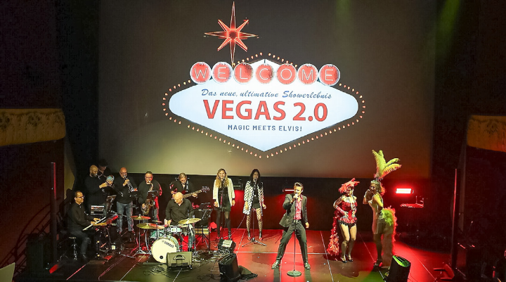 Live-Musik ist verbunden mit Illusionen und Las-Vegas-Flair.
Bild zvg