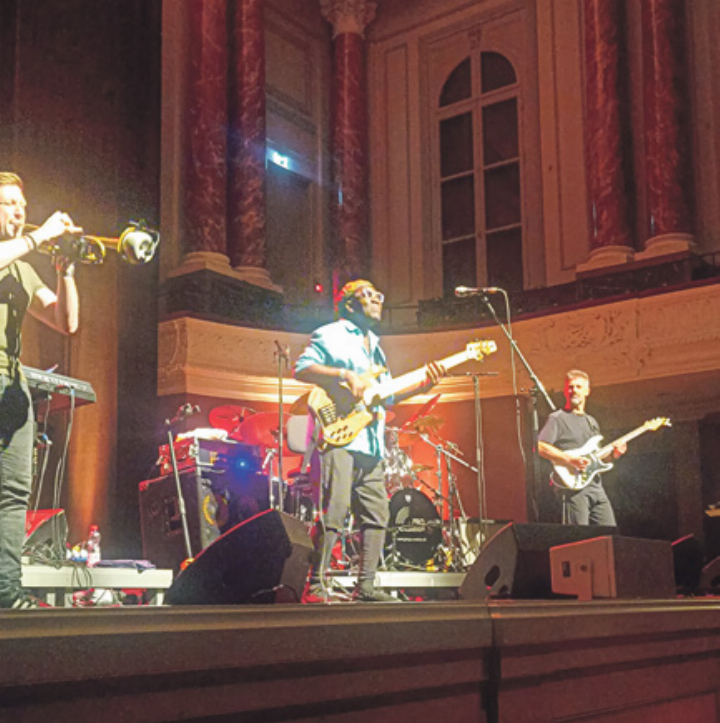 Das «Richard Bona Quintet» überzeugte mit seinem Auftritt. Bild zvg