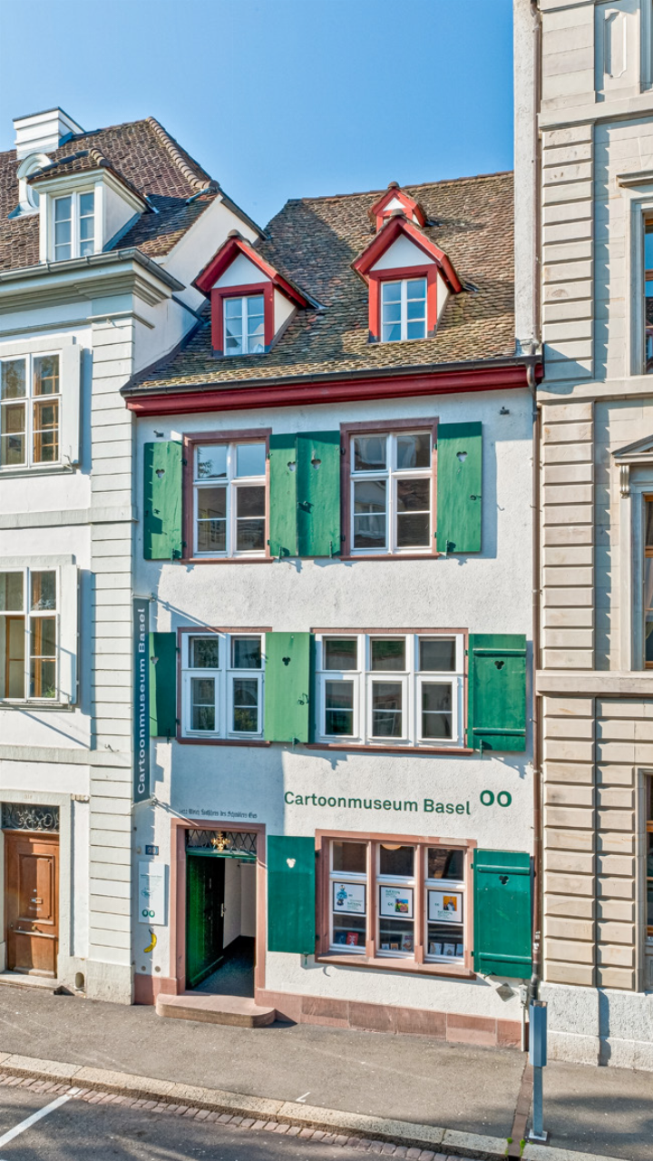 Das Cartoonmuseum in Basel wächst und wird vergrössert. 2027 ist die Eröffnung der neuen Flächen geplant.
Bild zvg