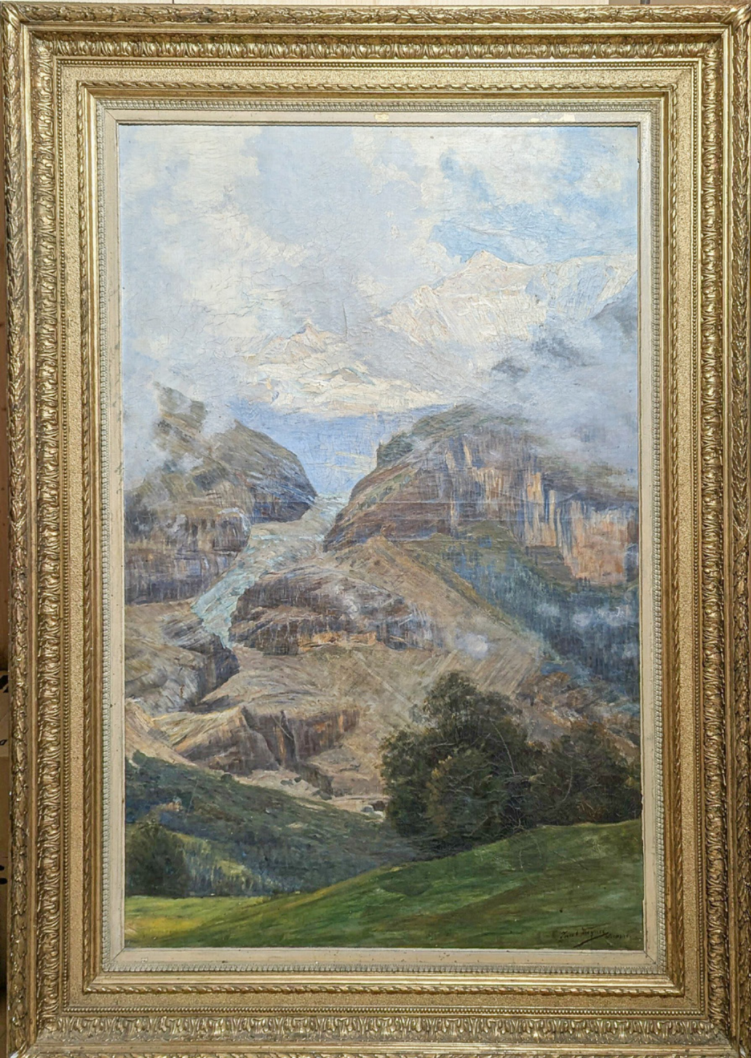 Bild «Gebirgslandschaft» von Jakob Wagner. Bild «Gebirgslandschaft» von Jakob Wagner.