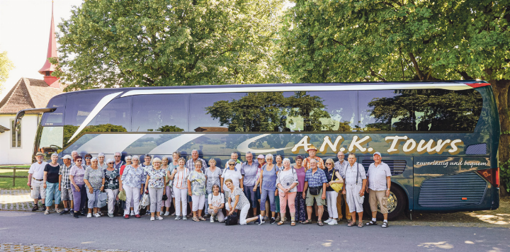 Es nahmen so viele Leute an der Reise teil wie seit der Corona-Zeit nicht mehr. Bild zvg