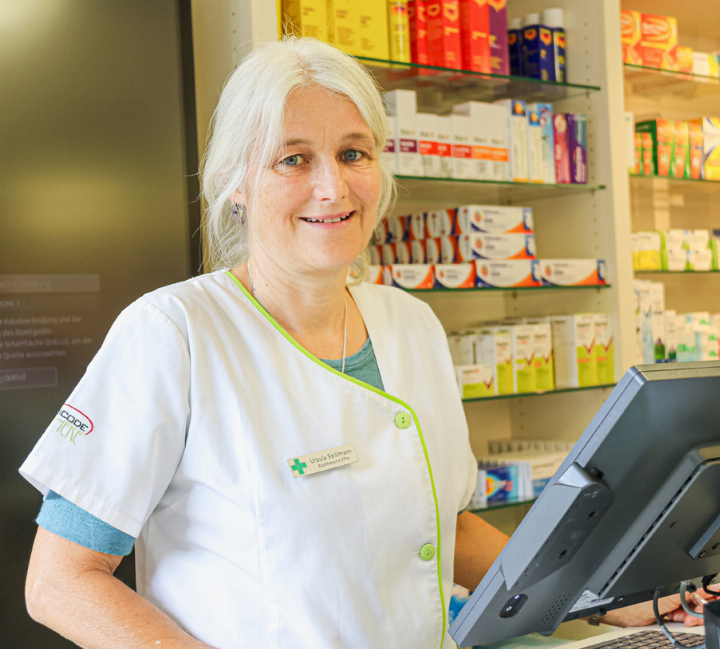 Ursula Spillmann ist eine der wenigen Apothekerinnen aus dem Baselbiet, welche die Weiterbildung absolviert haben. Bilder zvg Ursula Spillmann ist eine der wenigen Apothekerinnen aus dem Baselbiet, welche die Weiterbildung absolviert haben. Bilder zvg