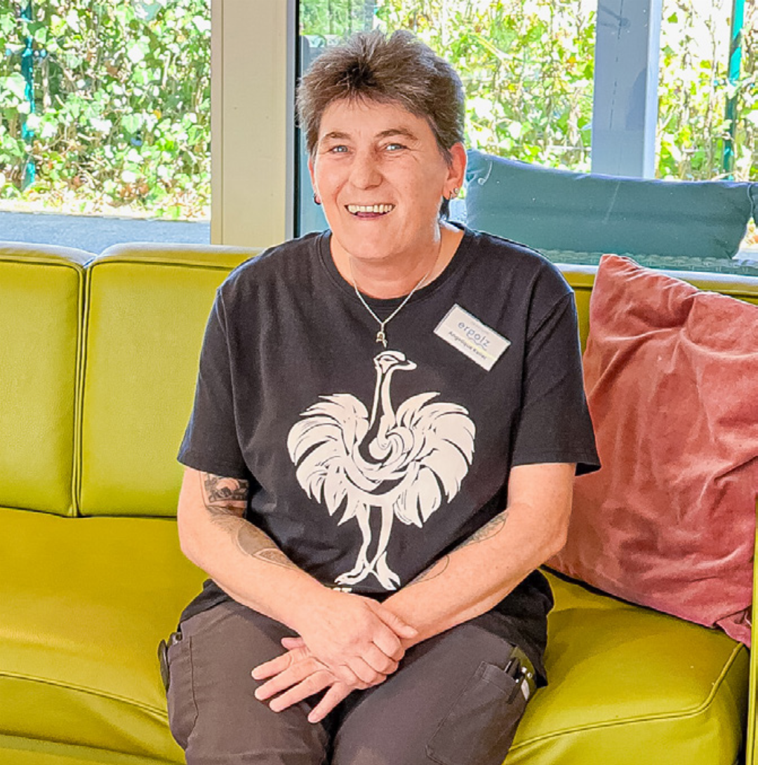 Angelique Keller arbeitet ebenfalls als Alltagsgestalterin im Zentrum Ergolz. Bilder Marianne Ingold Angelique Keller arbeitet ebenfalls als Alltagsgestalterin im Zentrum Ergolz. Bilder Marianne Ingold