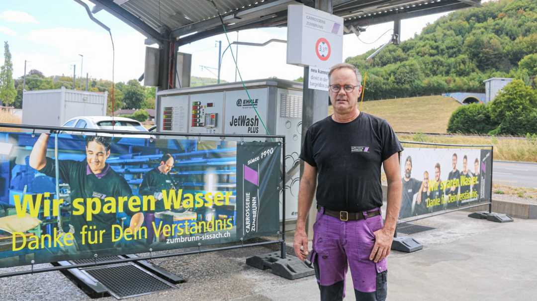 Thomas Zumbrunn möchte das Bewusstsein für den Wert des Wassers stärken.
Bild Fiona Findlay Thomas Zumbrunn möchte das Bewusstsein für den Wert des Wassers stärken.
Bild Fiona Findlay
