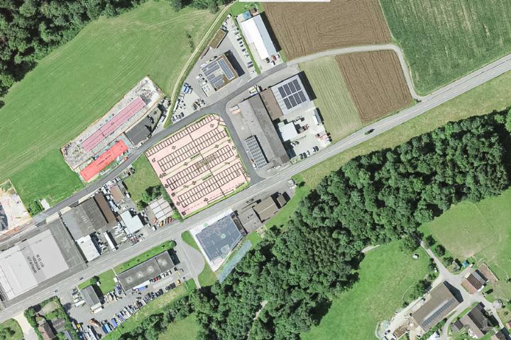 Auf diesem Areal in Ziefen hätte die Bachem temporäre Parkplätze für Handwerker gebaut – das Vorhaben ist nun vom Tisch. Visualisierung Archiv vs Auf diesem Areal in Ziefen hätte die Bachem temporäre Parkplätze für Handwerker gebaut – das Vorhaben ist nun vom Tisch. Visualisierung Archiv vs