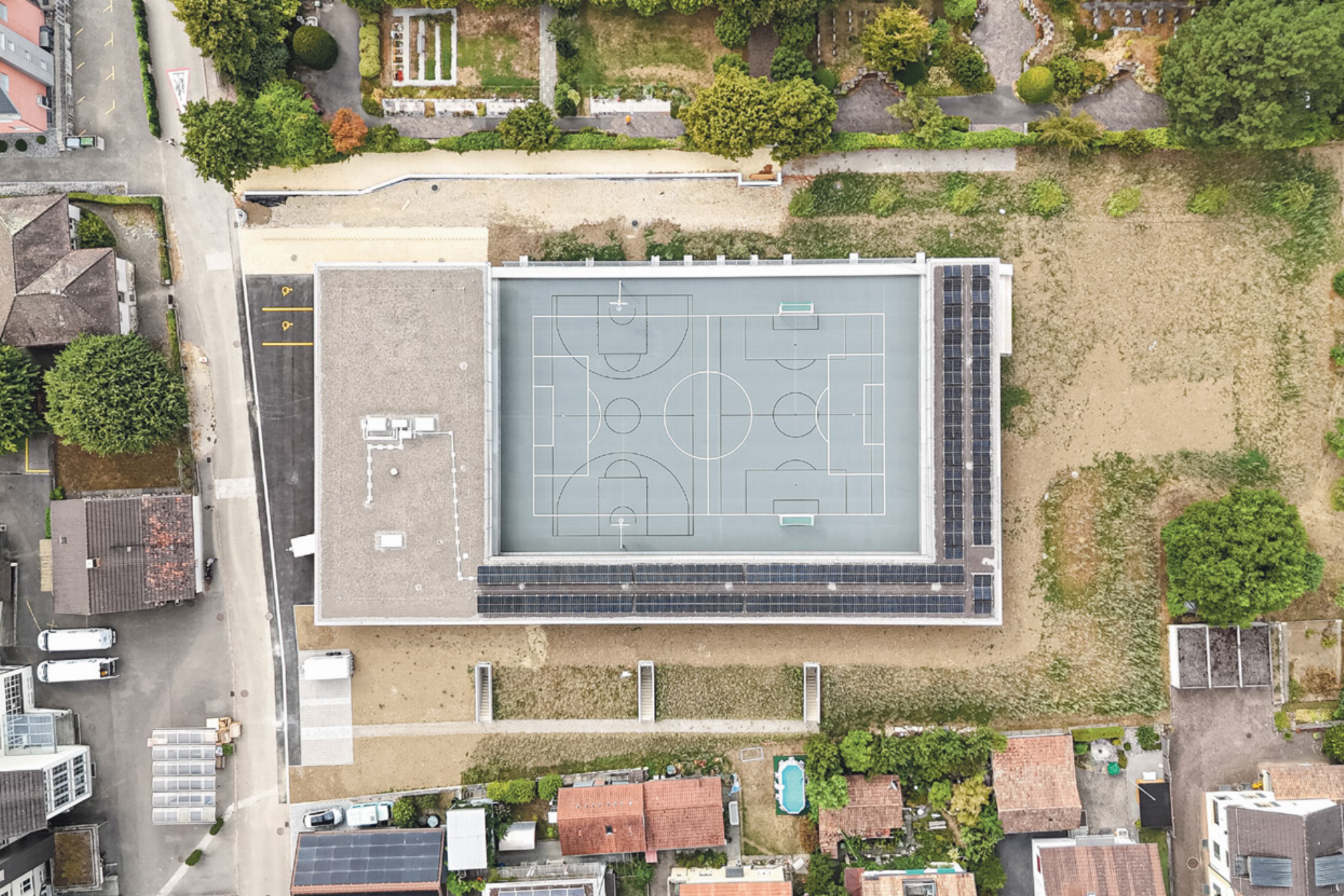 Neue Sporthalle ist bereit für den Betrieb - Das Bild wird blockiert. – Möglicherweise durch einen aktiven Adblocker.