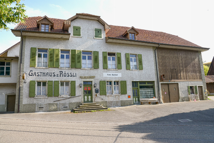 Die Denkmalpflege verlangt, dass der zweigeschossige Gebäudeteil mit dem Tanzsaal im 1. Stock stehen bleibt. Bild Christian Horisberger Die Denkmalpflege verlangt, dass der zweigeschossige Gebäudeteil mit dem Tanzsaal im 1. Stock stehen bleibt. Bild Christian Horisberger
