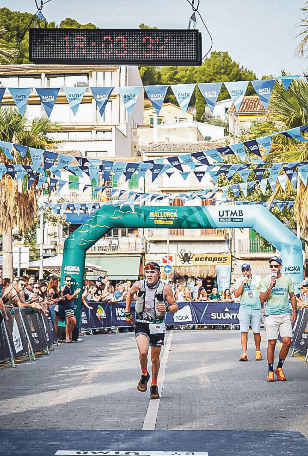 Herausforderung Kaloriendefi zit: Beim «Mallorca-Trail» konnte Lars Gysin während des Rennens nur noch Wasser und Mandarinen zu sich nehmen. Herausforderung Kaloriendefi zit: Beim «Mallorca-Trail» konnte Lars Gysin während des Rennens nur noch Wasser und Mandarinen zu sich nehmen.