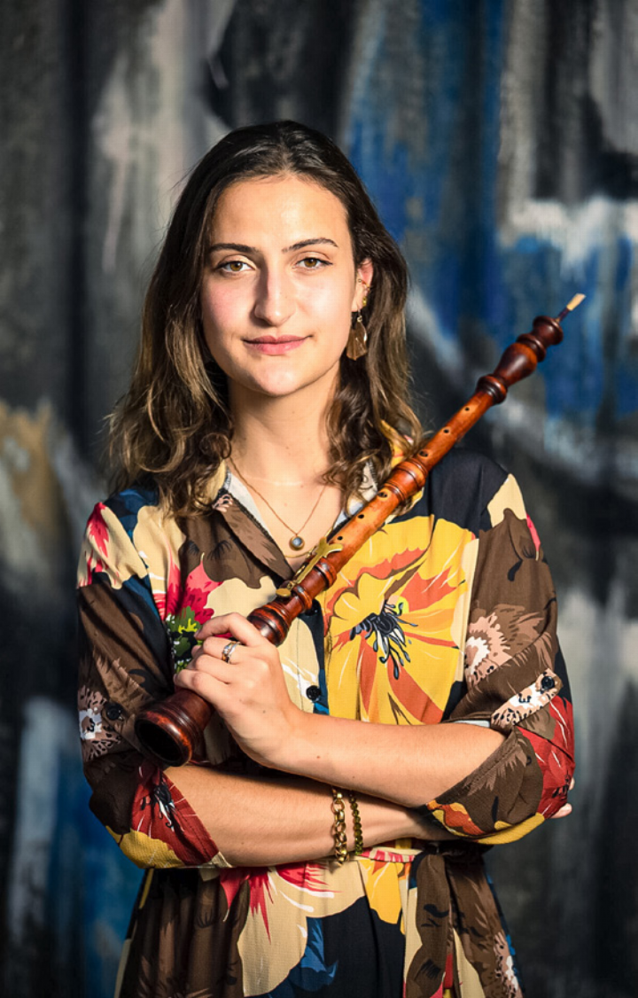 Julia Rechsteiner an der Oboe. Bild zvg