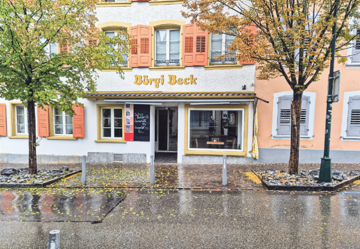 Jetzt noch trostlos, ab 1. September voller Genuss – die neue Filiale öffnet ihre Tür. Bild zvg