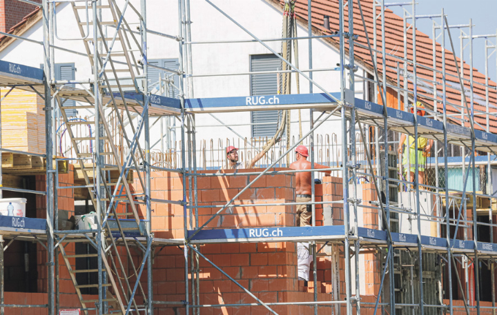 Auf Baselbieter Baustellen wurde 2025 so viel investiert wie nie. Im Oberbaselbiet entstanden jedoch weniger neue Wohnungen. Bild Archiv vs Auf Baselbieter Baustellen wurde 2025 so viel investiert wie nie. Im Oberbaselbiet entstanden jedoch weniger neue Wohnungen. Bild Archiv vs