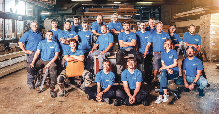 Qualität wird vom Team der Bläuer Holzbau AG nicht nur versprochen, sondern auch gelebt. Bild zvg Qualität wird vom Team der Bläuer Holzbau AG nicht nur versprochen, sondern auch gelebt. Bild zvg