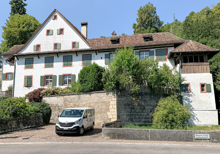 Ab 2027 muss die Stiftung Kirchengut Baselland den Unterhalt für das Bubendörfer Pfarrhaus allein tragen. Bild fra.
