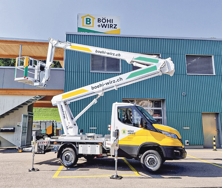 Ob Reparatur, Unterhalt oder Sanierung: Die Böhi   Wirz AG ist für Arbeiten rund ums Dach gerüstet. Bild zvg
