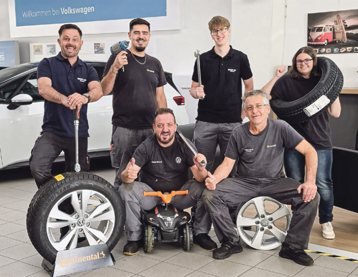Das Team der Garage Wicki AG sorgt dafür, dass Ihr Fahrzeug sicher durch Herbst und Winter kommt.
Bild zvg