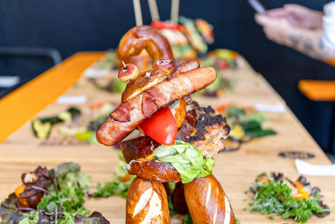 So sieht der Hotdog aus, mit dem der Oltinger den Wettbewerb gewann. So sieht der Hotdog aus, mit dem der Oltinger den Wettbewerb gewann.