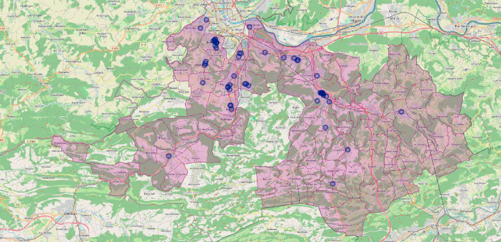 Im oberen Kantonsteil gibt es kaum Kinderarztpraxen.
Grafik zvg Im oberen Kantonsteil gibt es kaum Kinderarztpraxen.
Grafik zvg