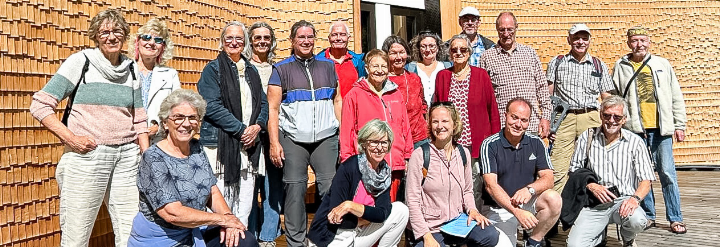Freudige Gesichter während der Vereinsreise ins Toggenburg. Bild zvg