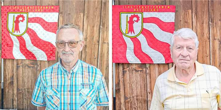Cyrill Buser (links) gewann die Einzelkonkurrenz über 300 Meter in der Kategorie A. Otto Klaus siegte 
in der Einzelkonkurrenz über 25 Meter in der Kategorie E.
Bilder zvg