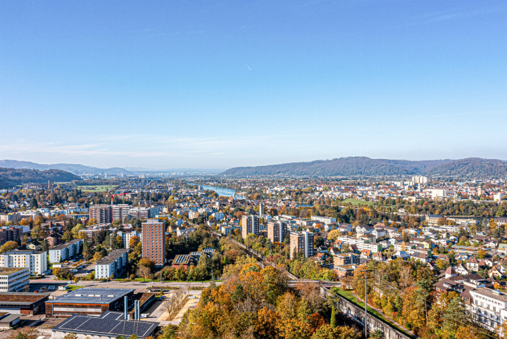 Wird die neue Nutzungsplanung gemäss Entwurf genehmigt, könnte die Einwohnerzahl von Rhein felden deutlich steigen. Bild zvg