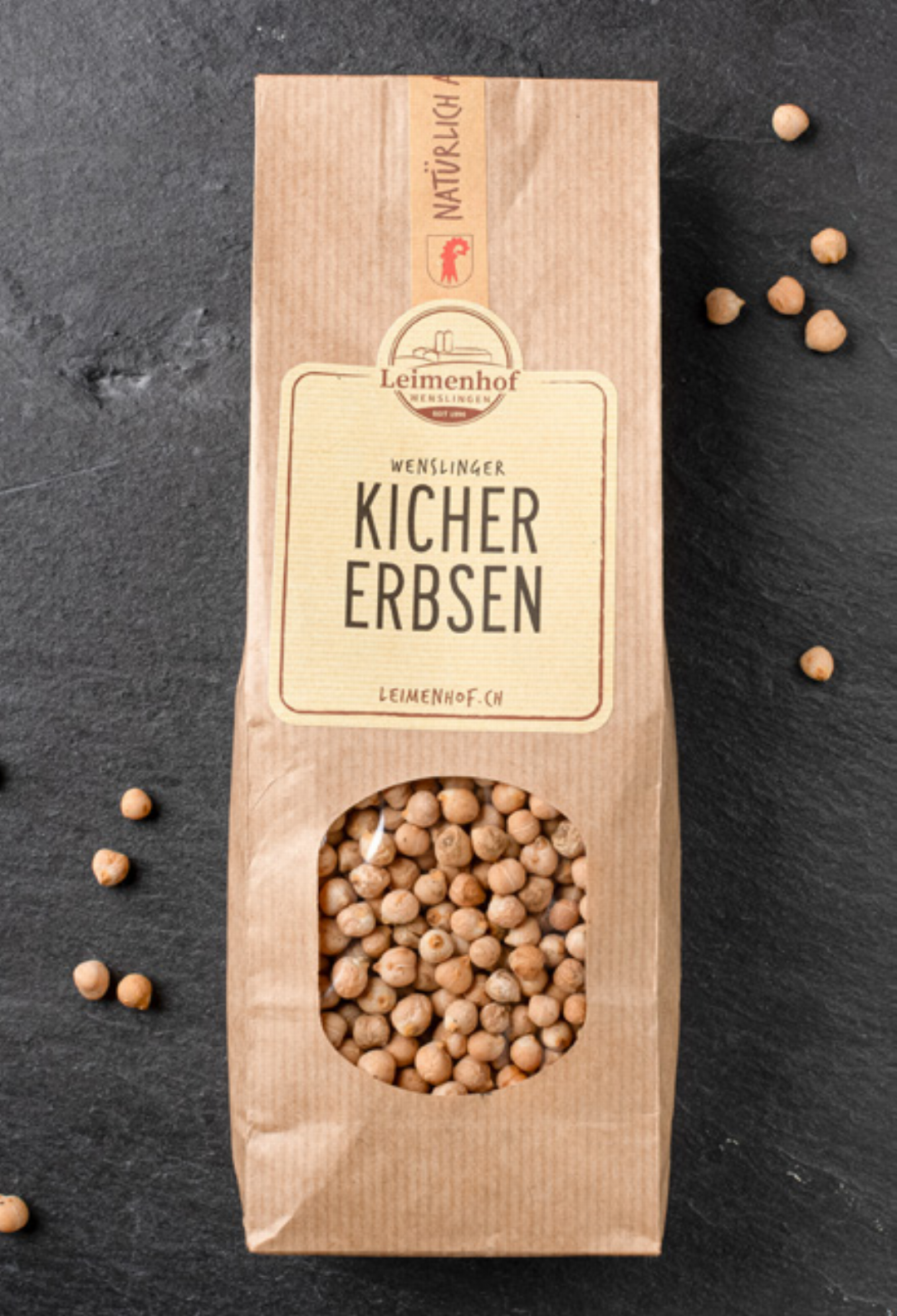 Kichererbsen des Leimenhofs aus der Gemeinde Wenslingen. Kichererbsen des Leimenhofs aus der Gemeinde Wenslingen.