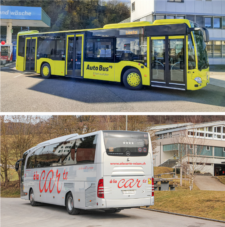 Früher verband ein gelber Linienbus (Nummer 74) und Reigoldswil für alle Fahrgäste. Heute übernimmt ein Car den Schülertransport: Mitfahren dürfen nur Schülerinnen und Schüler.
Bilder zvg / AAGL und Archiv vs Früher verband ein gelber Linienbus (Nummer 74) und Reigoldswil für alle Fahrgäste. Heute übernimmt ein Car den Schülertransport: Mitfahren dürfen nur Schülerinnen und Schüler.
Bilder zvg / AAGL und Archiv vs