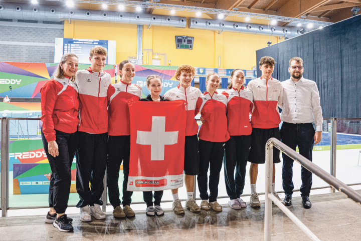 Die NKL-Delegation präsentierte sich in Riccione äusserst erfolgreich. Bild zvg