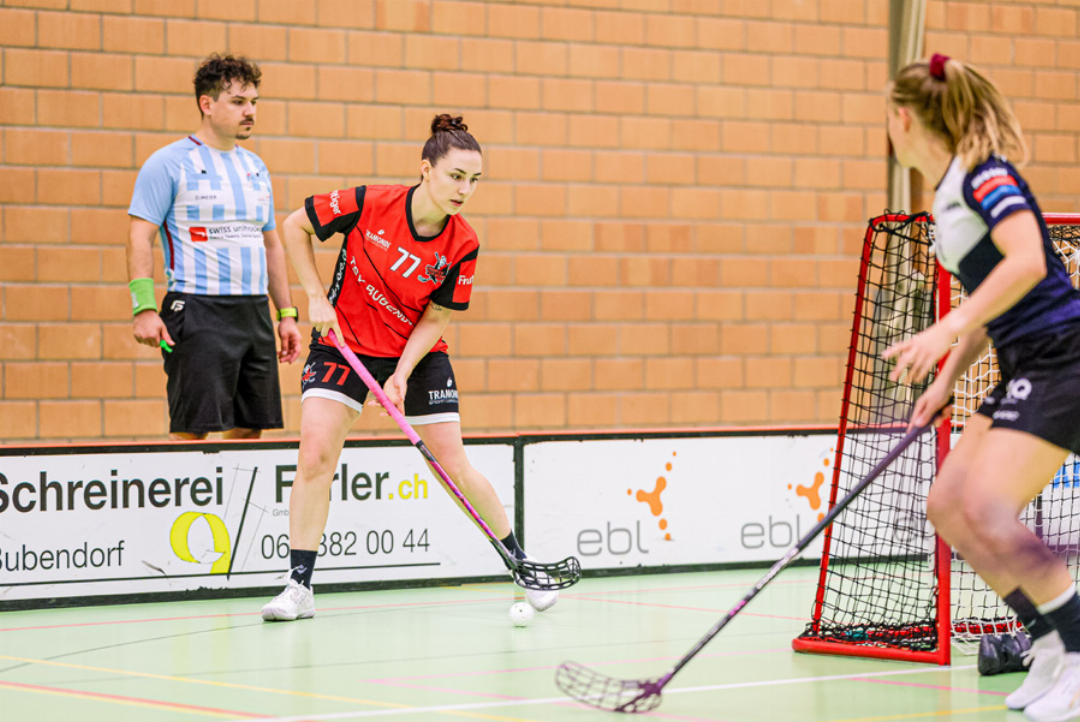 Elena Steinger und ihre Kolleginnen wollen in der Liga einen Play-off-Platz. Elena Steinger und ihre Kolleginnen wollen in der Liga einen Play-off-Platz.