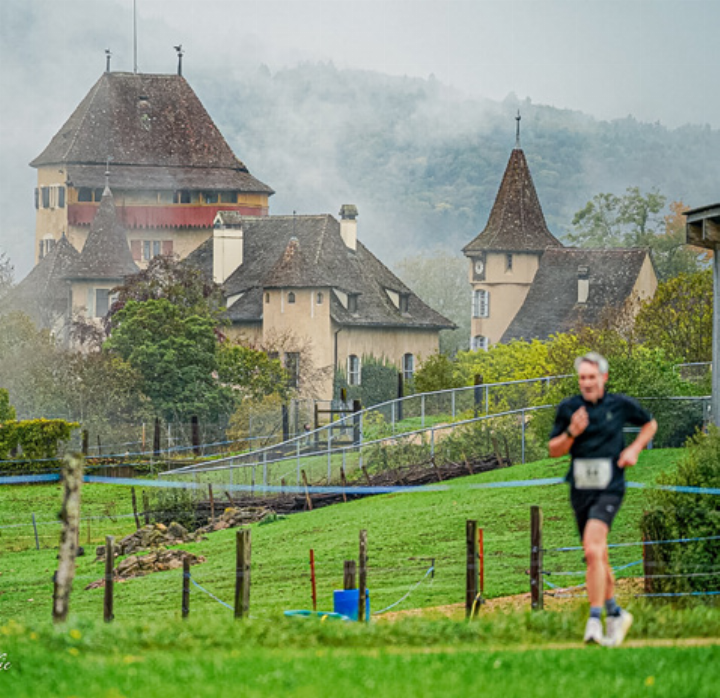 Stimmungsvoller Lauftag vor ehrwürdiger Kulisse. Bild Ruben Rosa
