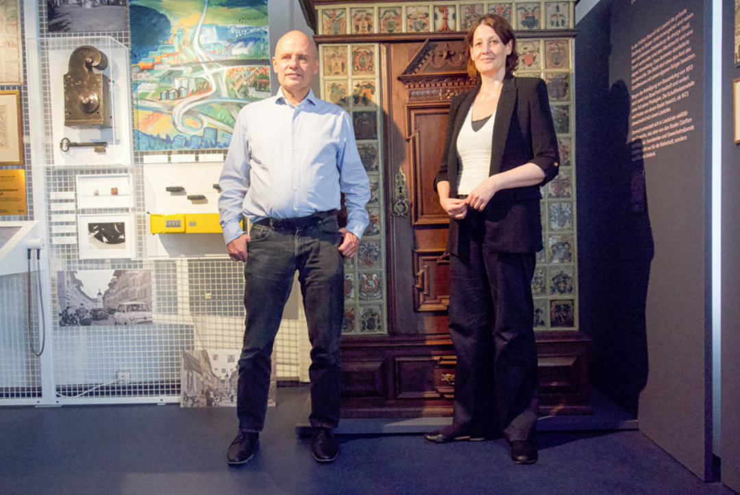 Zeigen grosses Engagement: Museumsleiter Stefan Hess und die wissenschaftliche Mitarbeiterin Rea Köppel. Bild Martin Stohler Zeigen grosses Engagement: Museumsleiter Stefan Hess und die wissenschaftliche Mitarbeiterin Rea Köppel. Bild Martin Stohler
