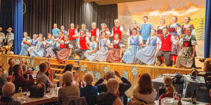 Die Trachtengruppe Sissach lädt zum Abschluss des Jubiläumsjahres zum Heimatabend.
Bild zvg