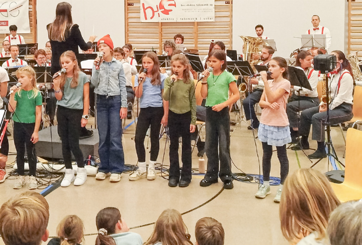 Das Konzert wurde für die Kinder zu einem unvergesslichen Erlebnis. Bild zvg