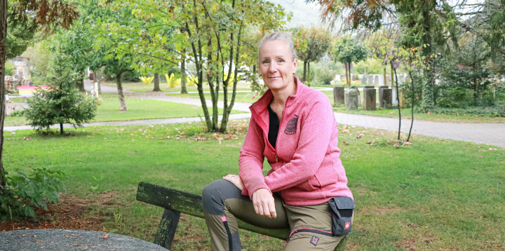 «Wer mich kennt, weiss: Habe ich mir etwas in den Kopf gesetzt, ziehe ich das durch»: Natalie Häusler. Bild hob. «Wer mich kennt, weiss: Habe ich mir etwas in den Kopf gesetzt, ziehe ich das durch»: Natalie Häusler. Bild hob.