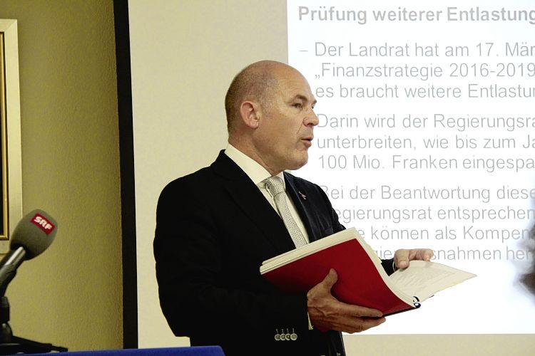 Baselbieter Regierung rechnet mit schwarzen Zahlen - Das Bild wird blockiert. – Möglicherweise durch einen aktiven Adblocker.