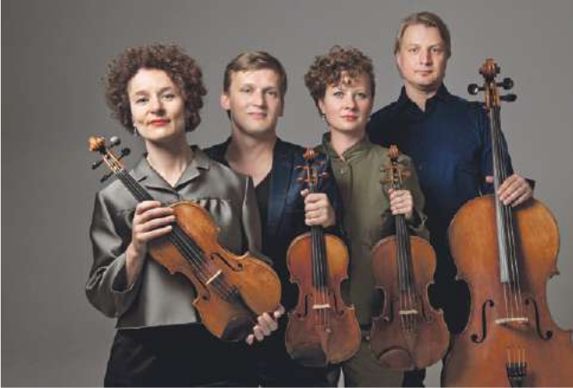 Streichmusik im Zentrum