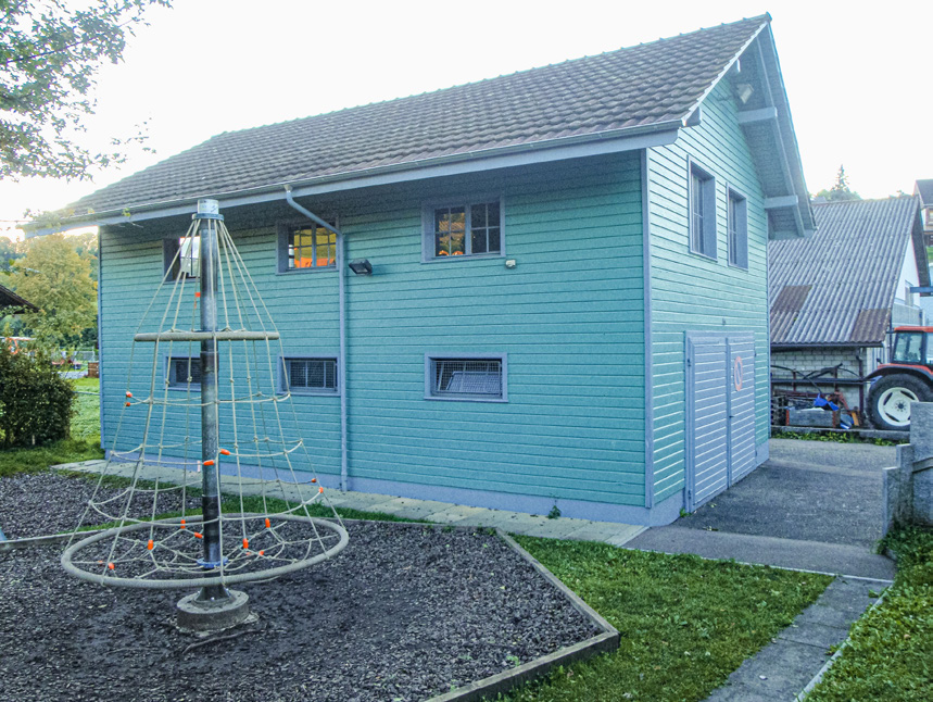 Erinnerungen an das blaue Häuschen