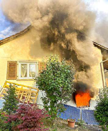 Brandfall erfordert Feuerwehreinsatz