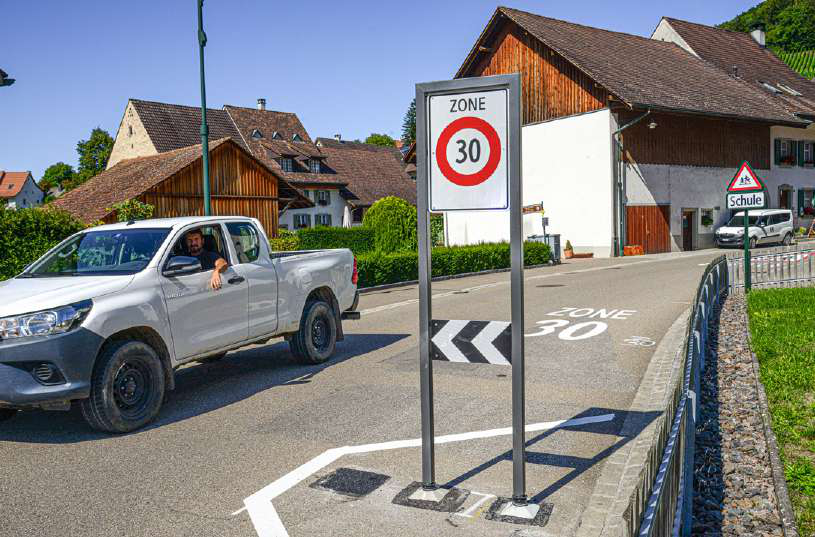 «Tore» zu Tempo-30-Zone versetzt