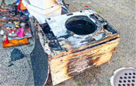 Tumblerbrand erfordert Feuerwehreinsatz