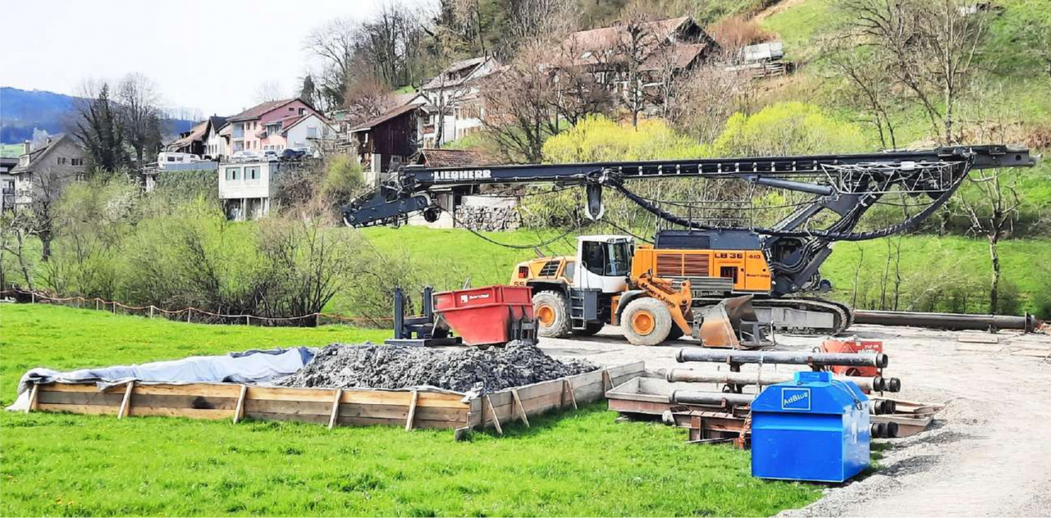 Grundwasser unter der «Pfarrmatt»
