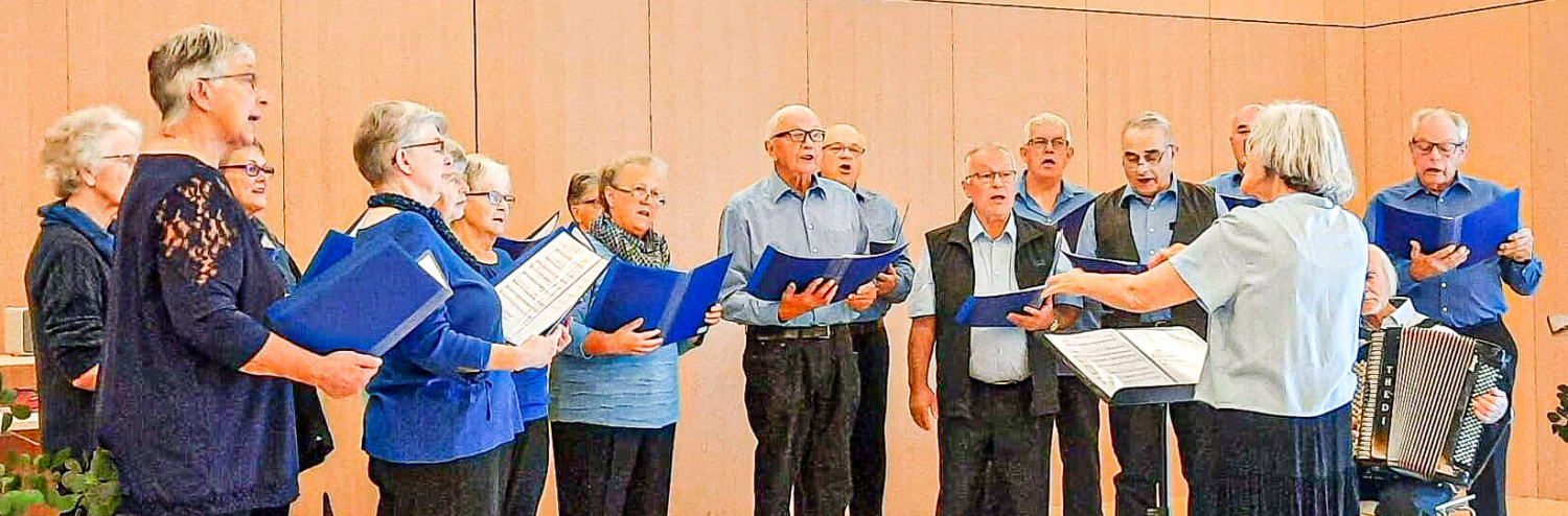 «Singen, singen, tut man viel zu wenig»