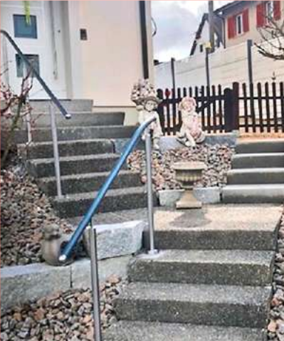 Elegante Sicherheit an Treppen