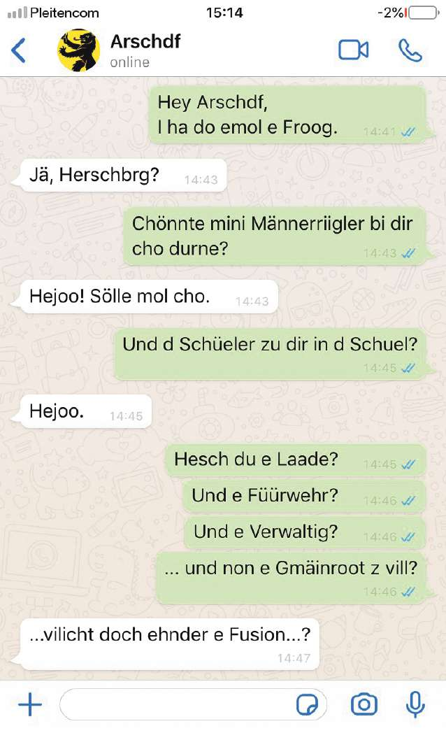Zusammen, was zusammen gehört