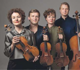 Streichmusik im Zentrum