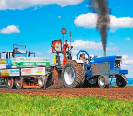 Seinen ersten Traktor «pullte» er mit 15