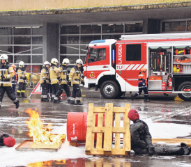 Gemeinsam gegen das Feuer
